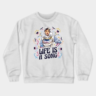 Life Song  P R t shirt Crewneck Sweatshirt